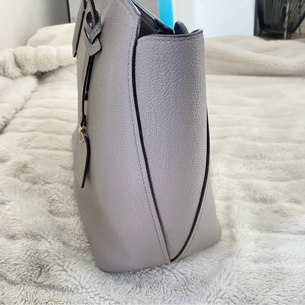 Kate Spade New York Margaux Large Gray Tote Bag